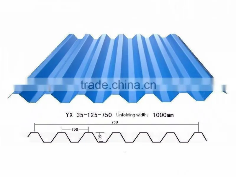 aluminium corrugated roofing sheet
