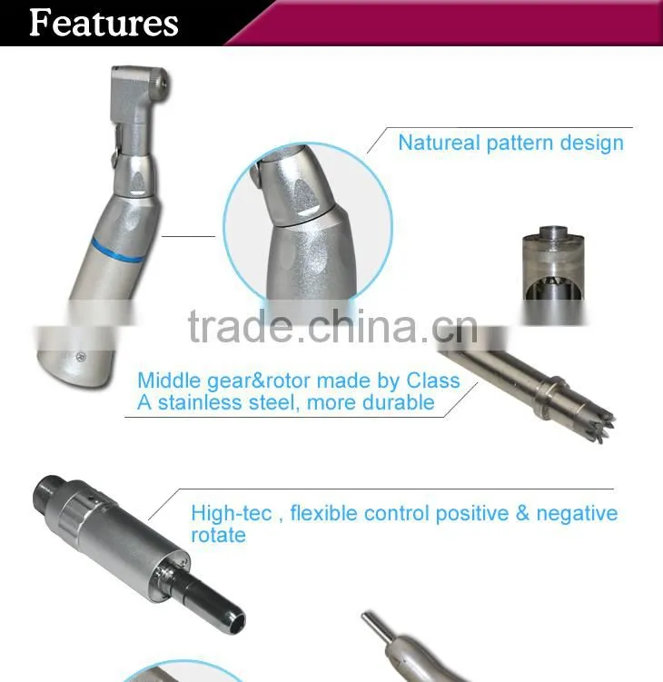 Inner Spray Dental slow handpiece type air turine hanpiece