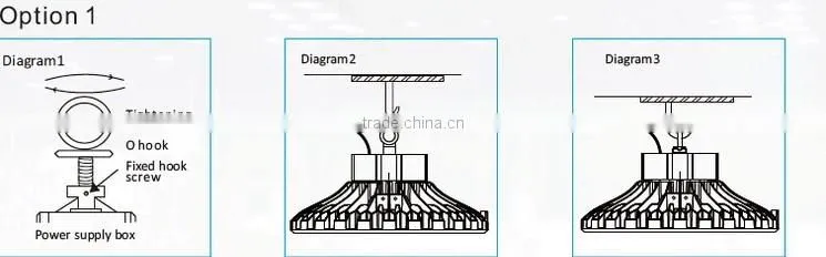 ufo for luminaire
