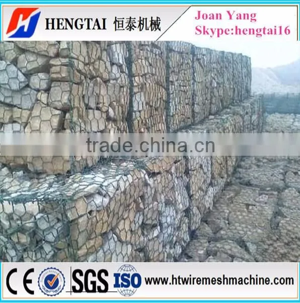 Stone Cage Making Large Hexagonal Wire Mesh Netting Machine