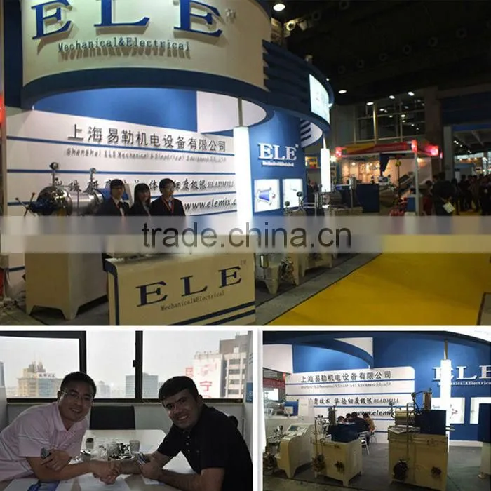 EBM Series basket mill for coating and paint for high viscosity materials