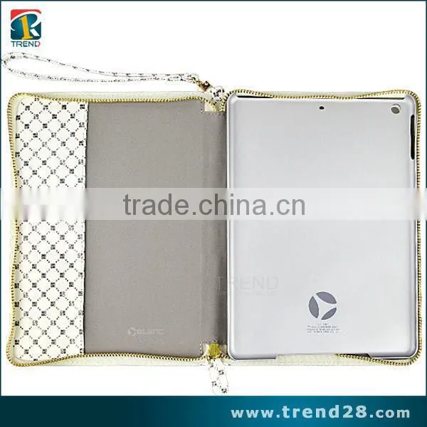 Good price best quality leather case for ipad air