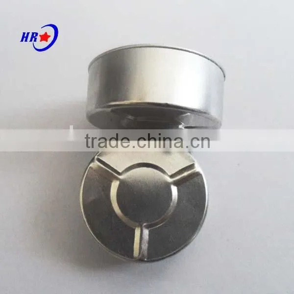 HRX-AL-CUP01 40g roll side aluminum tealight candle cup holder