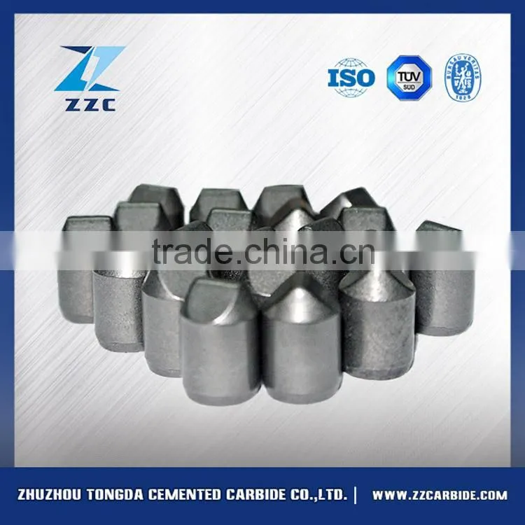 100% Pure Raw Material Cemented Carbide Spherical Button for Mining