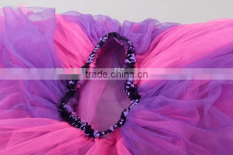 Colorful Tutu Skirt Front Short Back Long Pettiskirt For Women