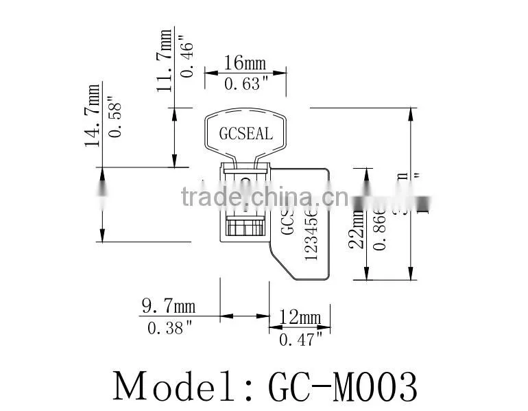 Wholesale Products China TWIST Seal GC-M003