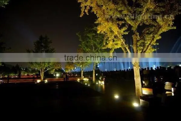 RGB DMX control 18w led underground light/IP68 stainless led underground light