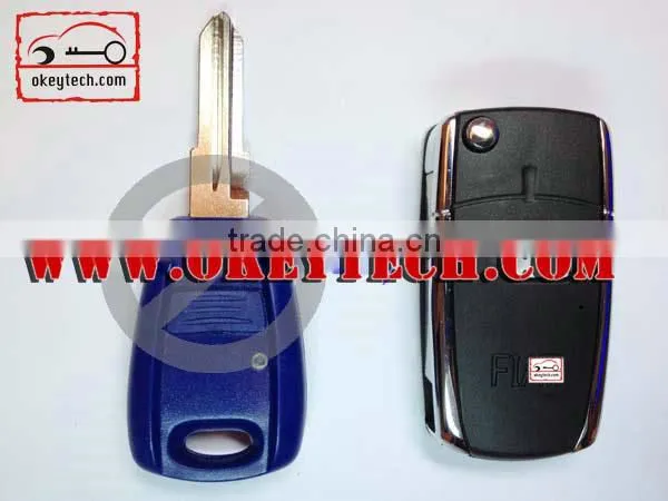 OkeyTech Fiat 1 button flip key shell for key cover fiat key shell for fiat
