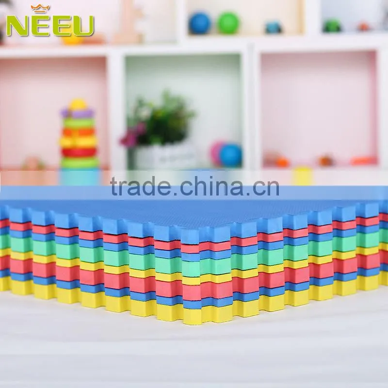 Thick puzzle mat EVA material color ful blocking tile
