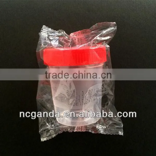 disposable sterile urine and stool container