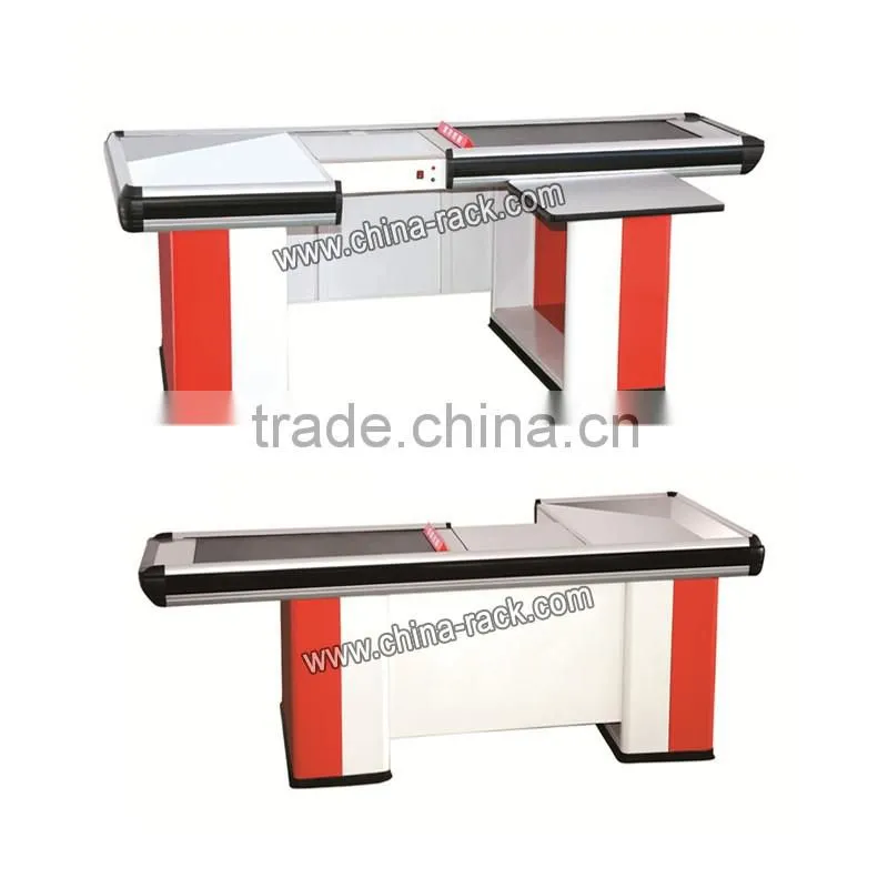 classical style electrical cashier counter table for restaurant