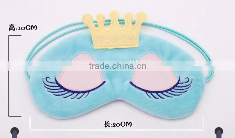 Professional Hot Selling Princess Comfortable Blinder Blindfold Shade Sleeping Aid Cover Light Eye Mask