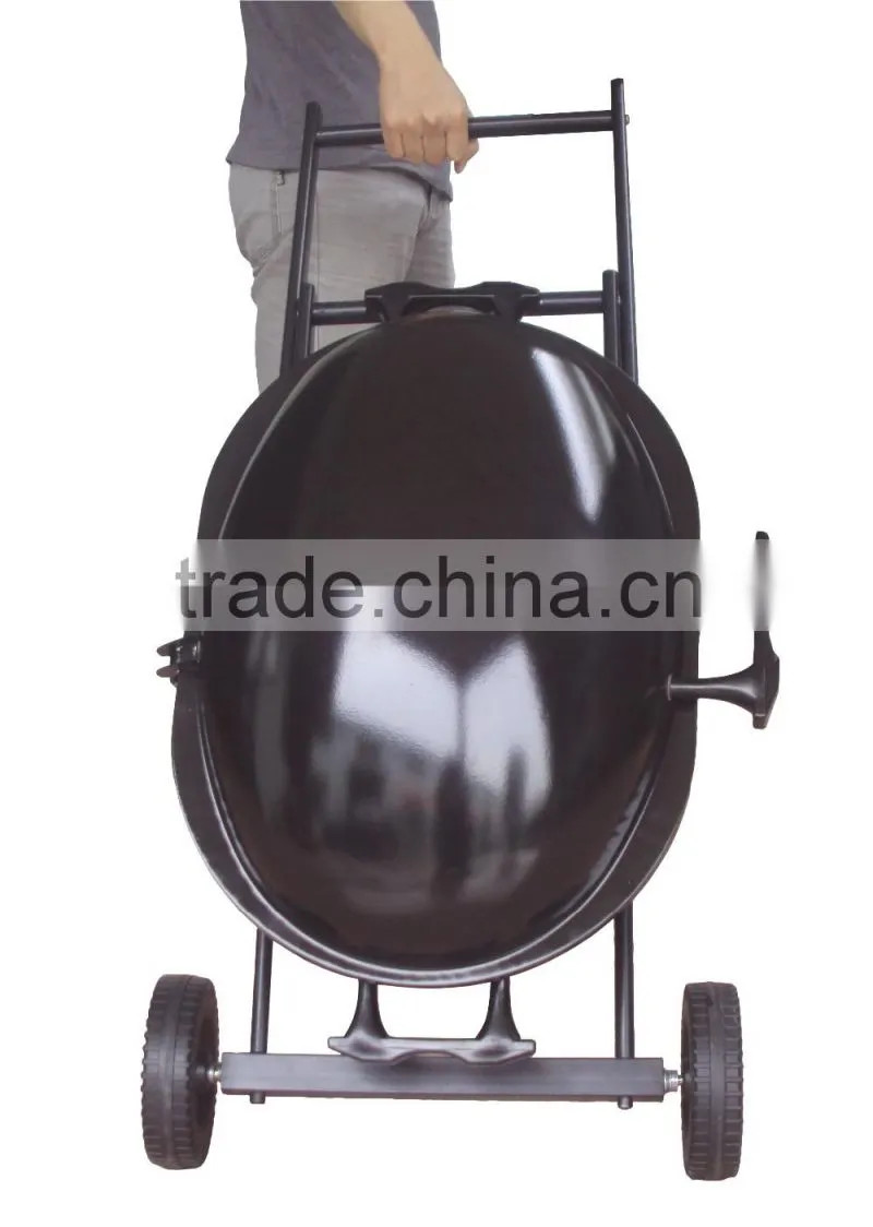 European type charcoal portable folding barbecue grill