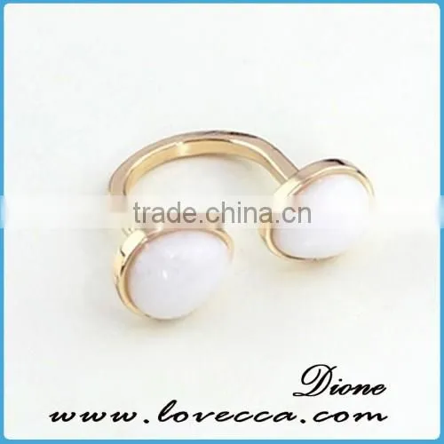 2016 New Arrival Women Creative Jewelry Gold/Silver Alloy Cute Fashion Finger Ring