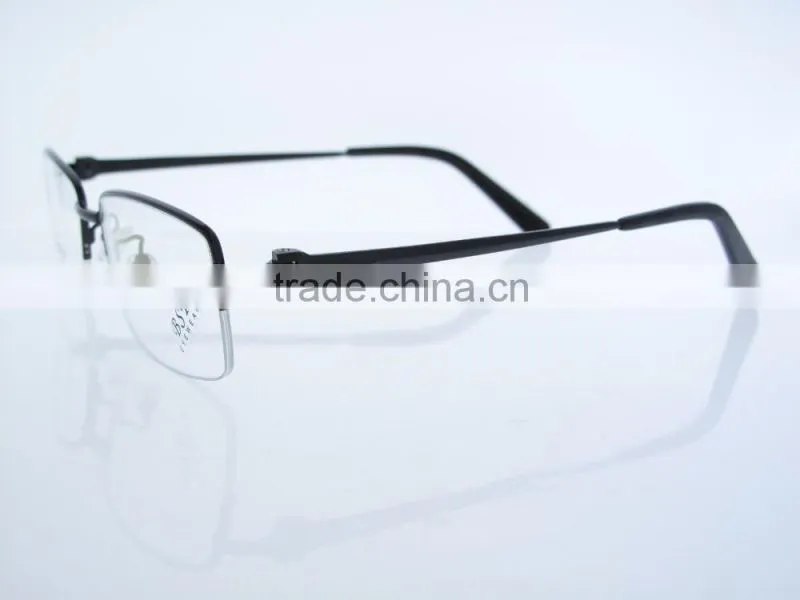 2016 New stylish metal frame for wowen half rimless 8916