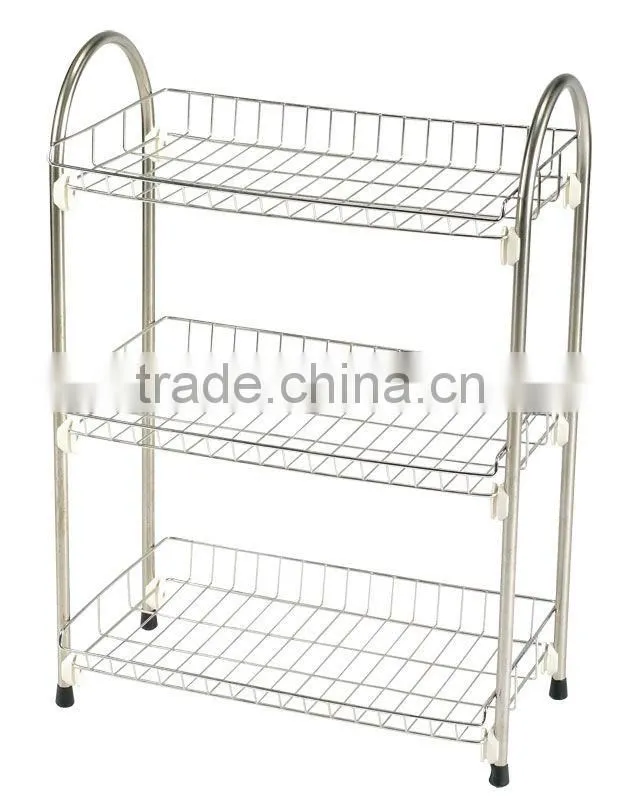 PF-SR05 Stainless steel Storage 3 tier shelf