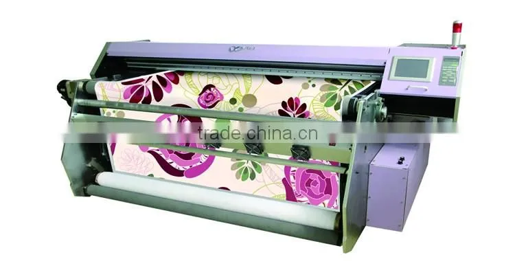 1.9m double head textile printer printing fabric media