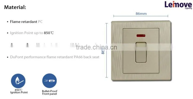 woven gold finish three gang one/two way arbitrary point wall switch