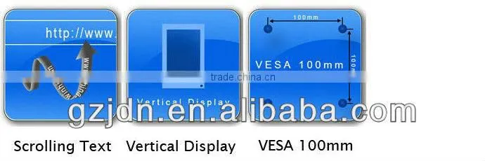 Wall mounted 32" LCD digital signage/elevator lcd advertising display