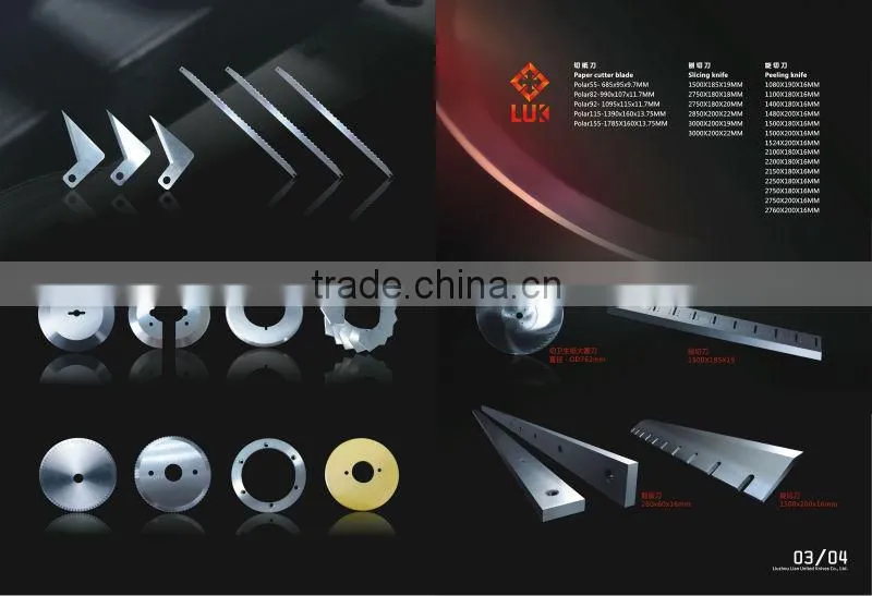 Plastic test tubes cutting blade
