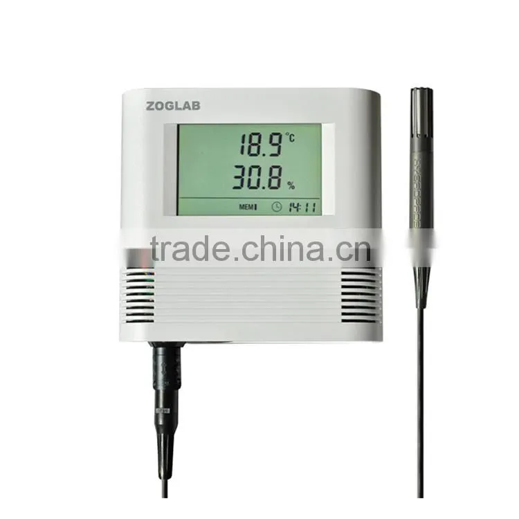 External Compact Probe HVAC Real Time Wireless Data Logger for Temperature and Humidity