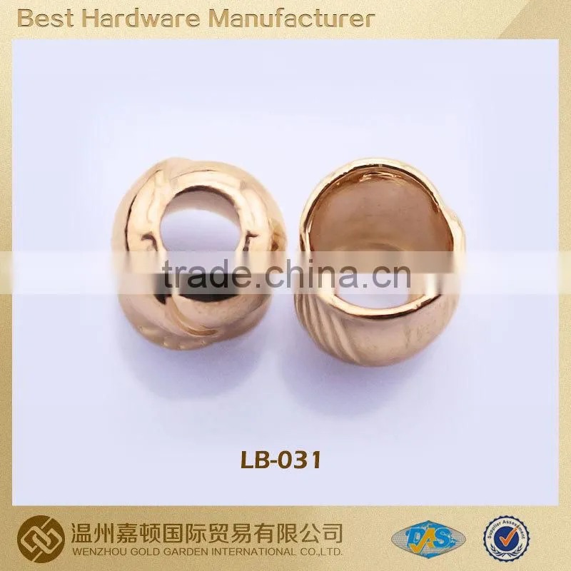top grade elegant rope metal cord end