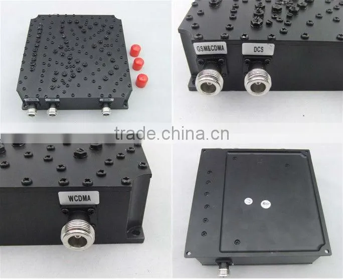 GSM/DCS&TD&WLAN (880-1830/1880-2380/2400-2500) RF 4 way Combiner