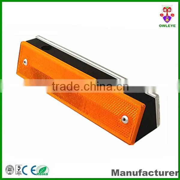 Super bright highway road guardrail delineator reflector