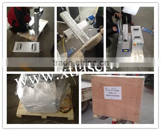 Germany IPG Portable Mini 20W Fiber Laser Marking Machine For Sale