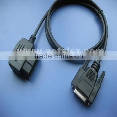 Customize Acceptacle Right Angle OBD-II Male to Housing Cable