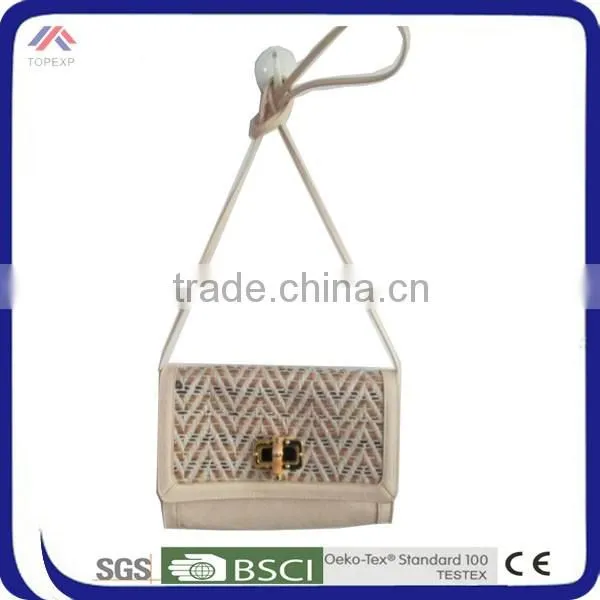 natural straw bag