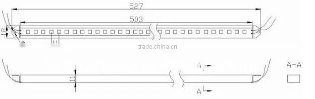 smd rotating light bar