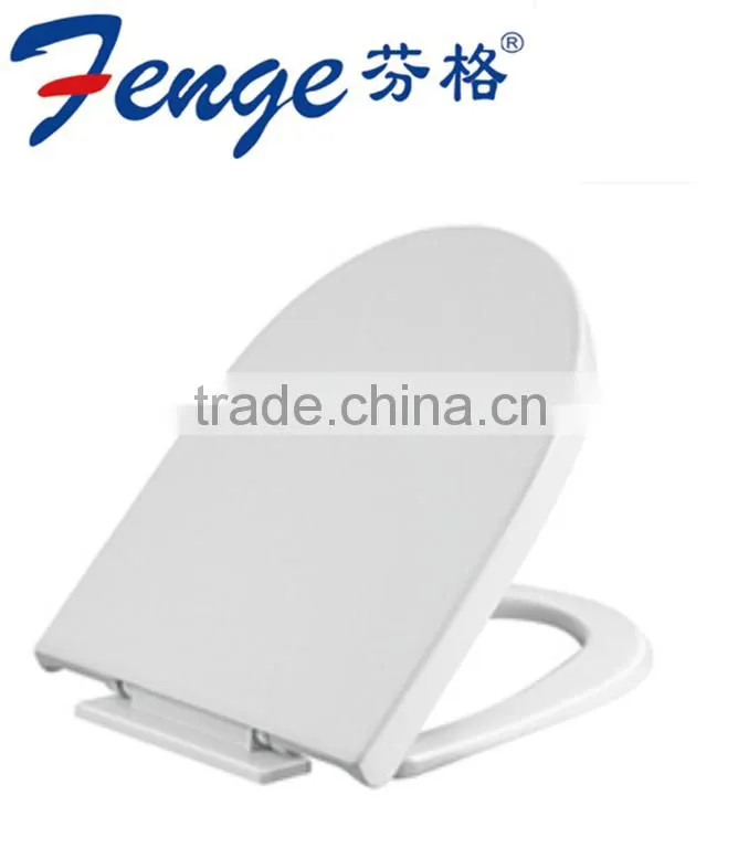 hydraulic soft close toilet seat with quick release