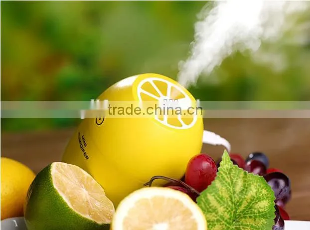 Mini Night-light Lemon Fruit Humidifier Portable USB Air Humidifier For Home And Car