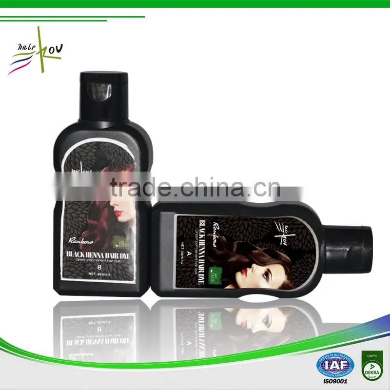 Henna Black hair shampoo natural Hair Colors black hair shampoo with good quality