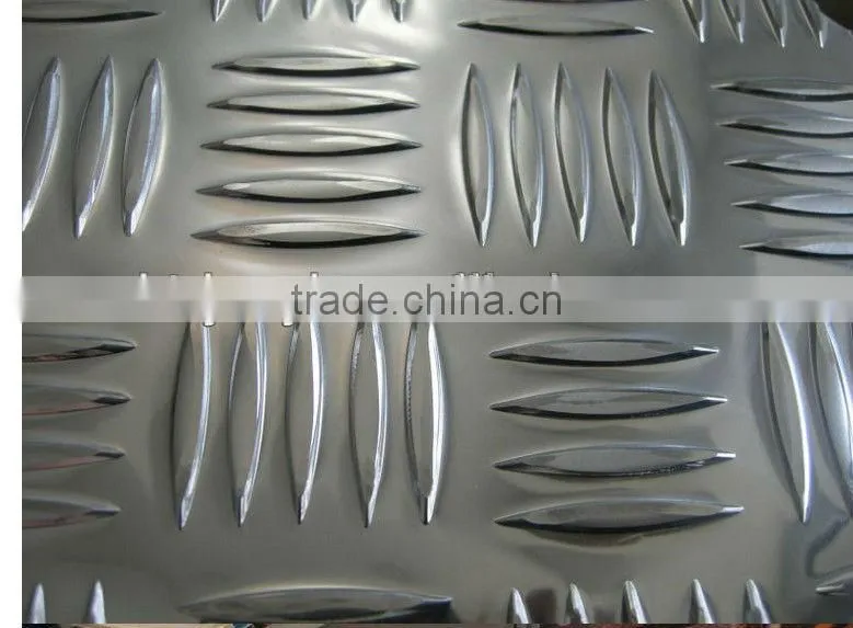 bright aluminum sheet five bar 1050 H14 / H24