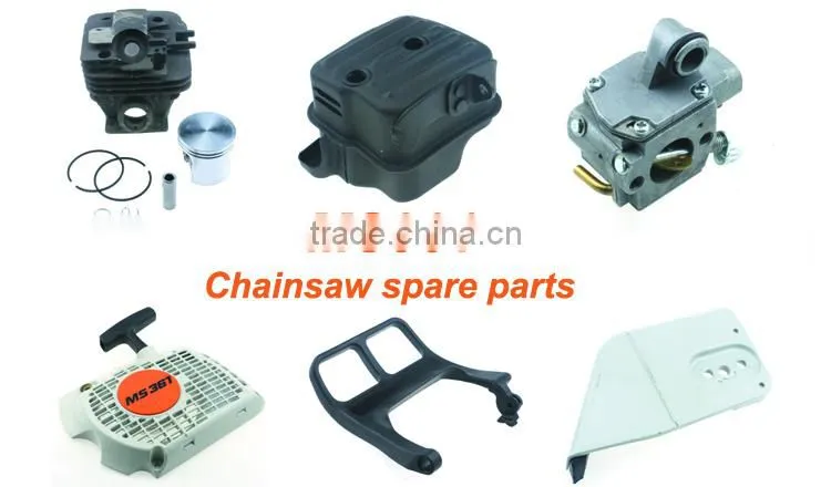 MS361 Gasoline Chain Saw Spare Parts Chainsaw Air Filter Starter and so on