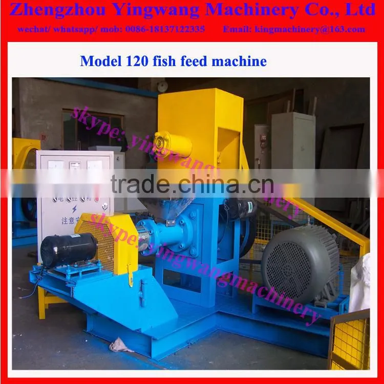 Floating fish feed puffed machine /fish food puffing machine