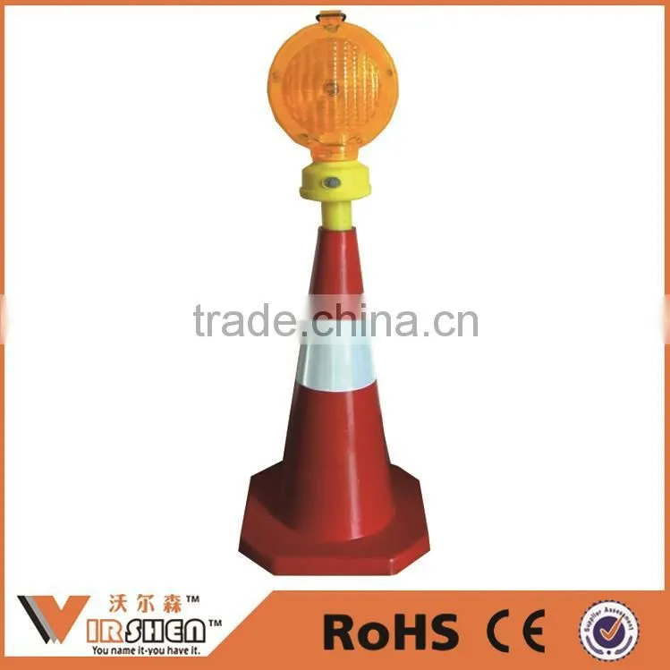 Best Selling Traffic Yellow Flashing Light Rotary Warning Light Solar Powered Traffic warning lights