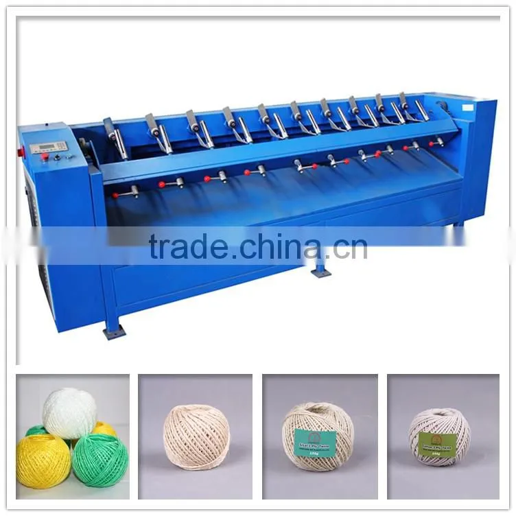 MULTI HEADS,HIGH SPEED, AUTOMATIC, PP TWINE BALLING MACHINE(20-2000g)/ball winder: https://youtu.be/dgLn6ZkZtJA