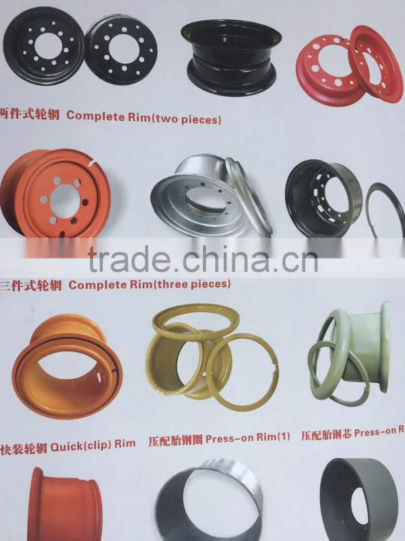 solid tire press wheels for trucks with long warranty high quality