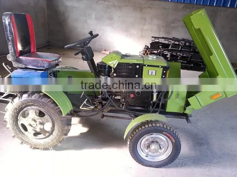 4 wheel walking tractor