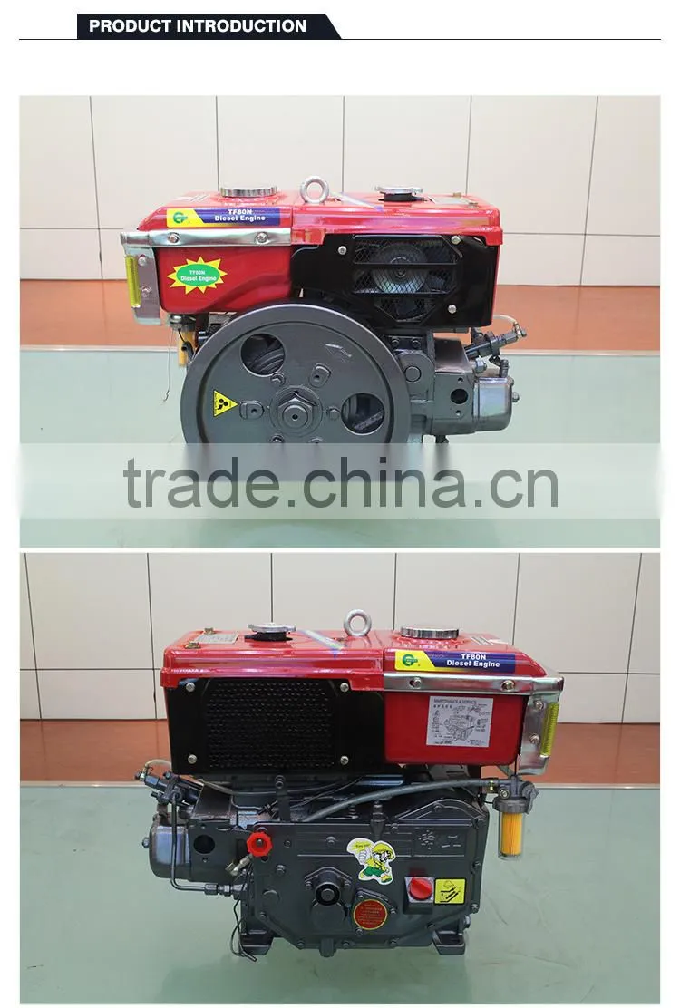 R180N Changgong design hot sale water cooled 10 HP Diesel Engine