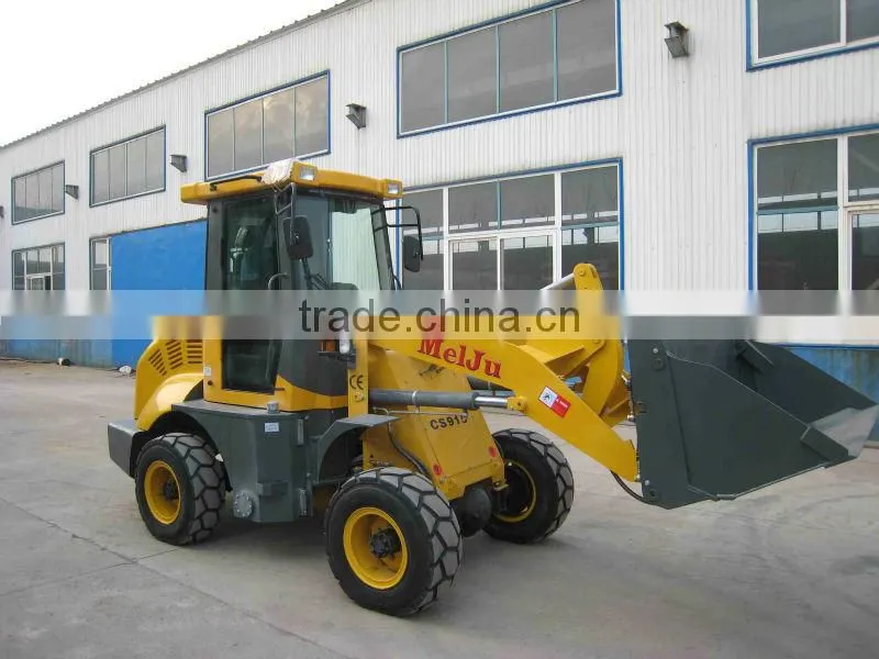 2015 New CS915 Artiuclated Mini Wheel Loader with CE, Joystick, Quick-action couplings