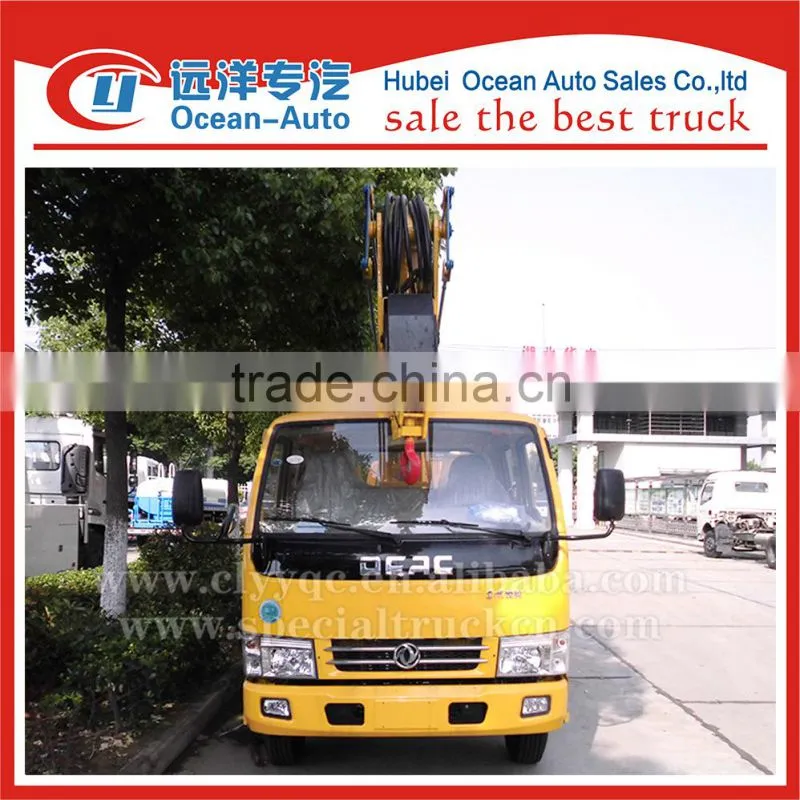 Dongfeng 4x2 small chassis 14m high operation working truck
