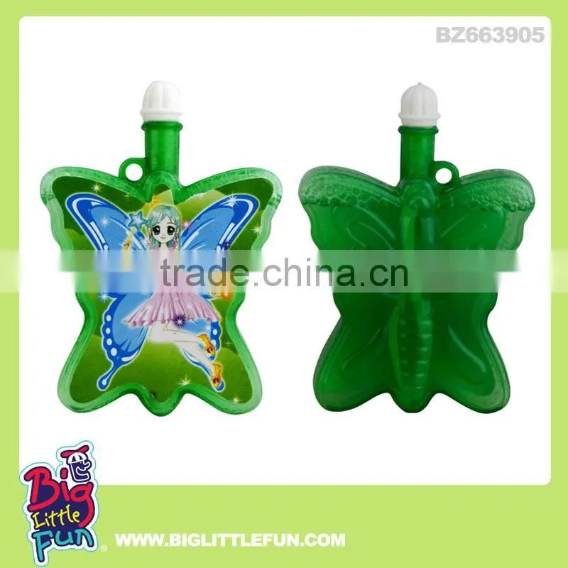 Carton character shape bubble soap,blowing bubbles toy