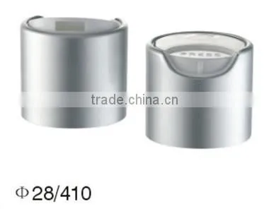 Plastic Caps New design 18mm plastic water bottle caps, Aluminum disc top cap/