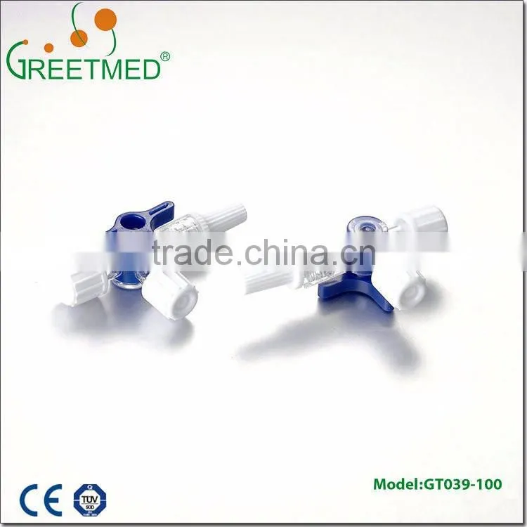 Disposable medical 3 way stopcock