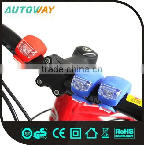 2 LEDs Silicone Bicycle Light