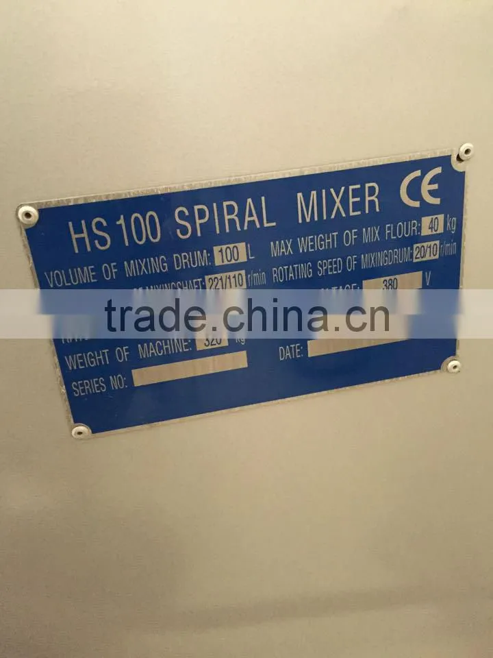 40KGS Dough Mixer GRT-HS100